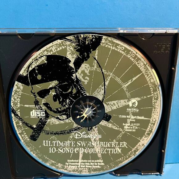 Disney’s Ultimate Swashbuckler CD Pirates of the Caribbean Limited Edition Album - Picture 5 of 6